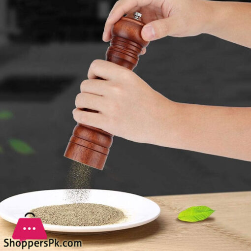 Wooden Salt and Pepper Mill Brown 1Pcs SB3035