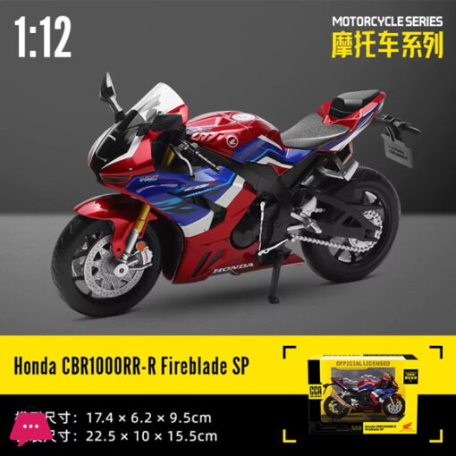 1:12 Honda CBR1000RR-R Fireblade SP Die Cast Motorcycle Model