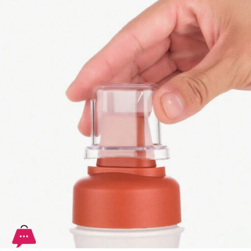 1pcs Plastic Condiment Sauce Dispenser Squeeze Bottle For Sauces , Pan Cake , Oil ( Color : Only Pink )