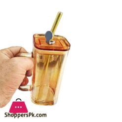 RXG 019 Straw Mug Glass Amber 60c