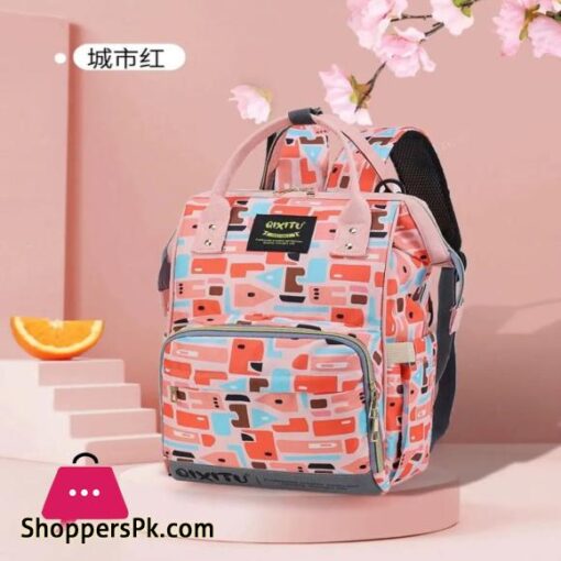 Baby Diaper Bag Waterproof new fashionable bag multiple pockets