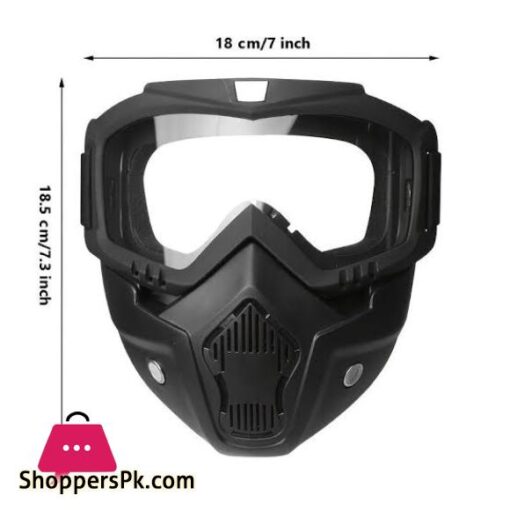 FULL FACE PROTECTIVE WINDPROOF MASK FOR BIKE RIDE AND OUTDOOR TRAVELLING