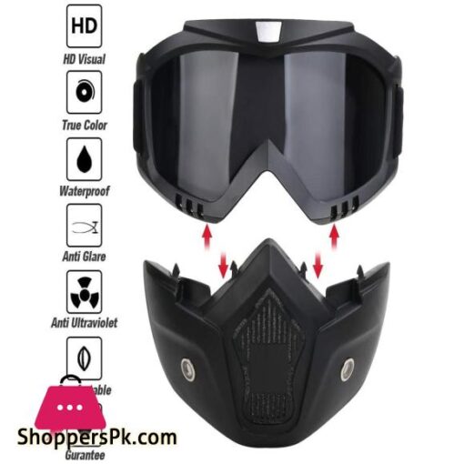 FULL FACE PROTECTIVE WINDPROOF MASK FOR BIKE RIDE AND OUTDOOR TRAVELLING