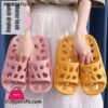 Hollow Out Bathroom Shower Slippers Women Men Slides Anti-Slip