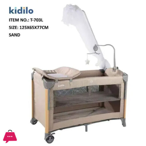 Kidilo Baby Playpen folding Baby Cot T-703