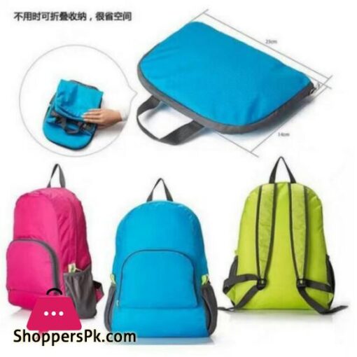 WATERPROOF FOLDABLE BACKPACK LIGHTWEIGHT OUTDOOR TRAVEL BAG CAMPING HIKING