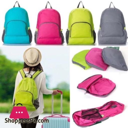 WATERPROOF FOLDABLE BACKPACK LIGHTWEIGHT OUTDOOR TRAVEL BAG CAMPING HIKING