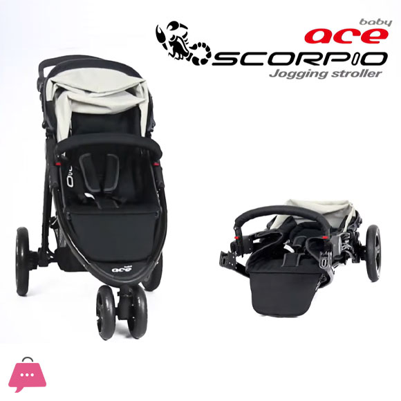 Babyace SCORPIO Jogging Stroller Baby Stroller Taiwan Made