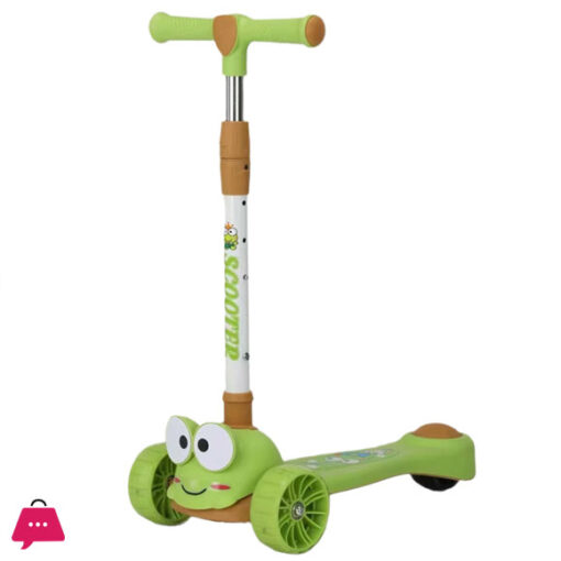 Cartoon Frog Shape Children's Scooter