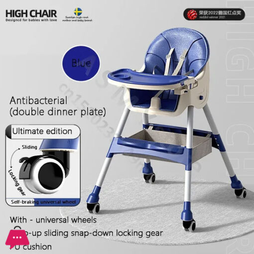 Children's Dining Chair Baby Multifunctional Dining Chair High Chair