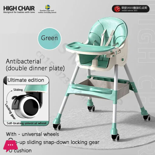 Children's Dining Chair Baby Multifunctional Dining Chair High Chair