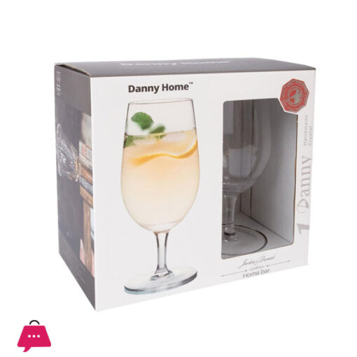 Danny Home Crystal Cocktail glasses Set Of 2 400ml CRY08