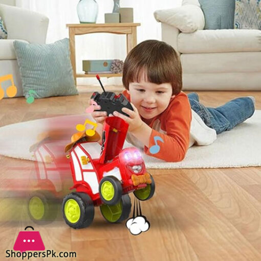 Crazy Jumping Tractor Kids Rechargeable Remote Control Crazy Jumping Cars Toys