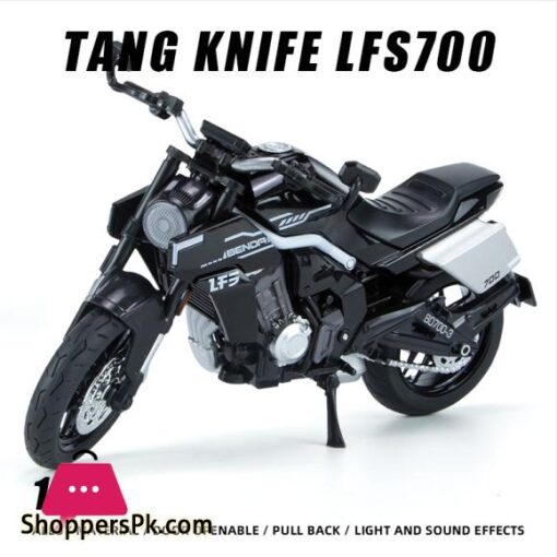 1:12 Tang Knife LSF700 Motorcycle Off Road Alloy Diecast Model