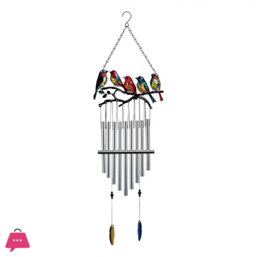 1pc Outdoor Bird Wind Chime Bird Wind Chime Outdoor Decoration