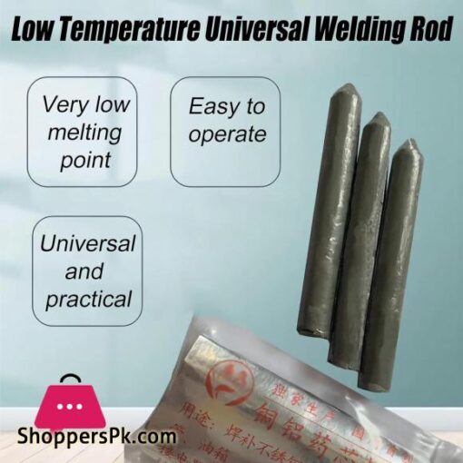 3 PCS Low Temperature Universal Welding Rod Aluminum Welding Rods Easy Welding Electrode Aluminum Rod for Aluminum Rods