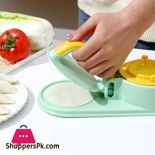 Kitchen Dumpling Press Mold 2-in-1 Gadgets Multifunctional Steamed Stuffed Bun DIY Making Tool