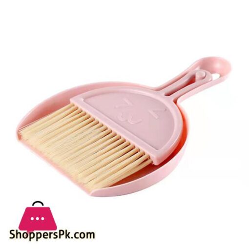 Small Home School Office Floor Dust Brooms and Dustpan Set Desktop Keyboard Cleaning Brush