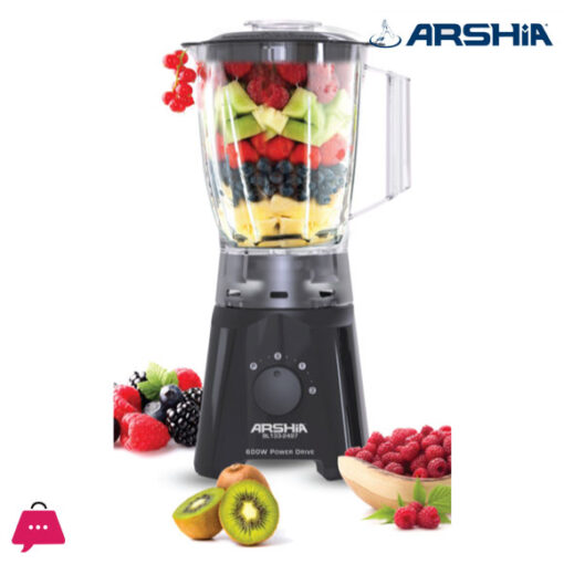 Arshia 2 In 1 Blender With Coffee Grinder Black - 2497