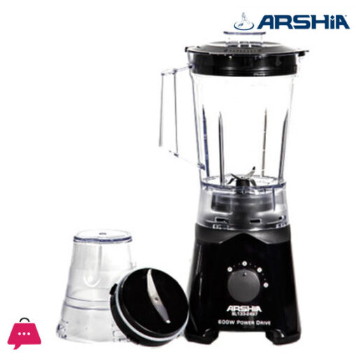 Arshia 2 In 1 Blender With Coffee Grinder Black - 2497