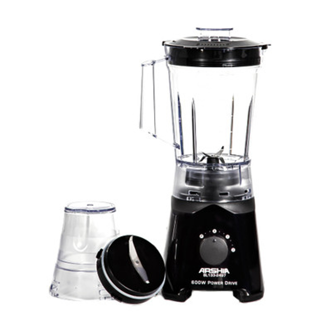 Arshia 2 In 1 Blender With Coffee Grinder Black - 2497