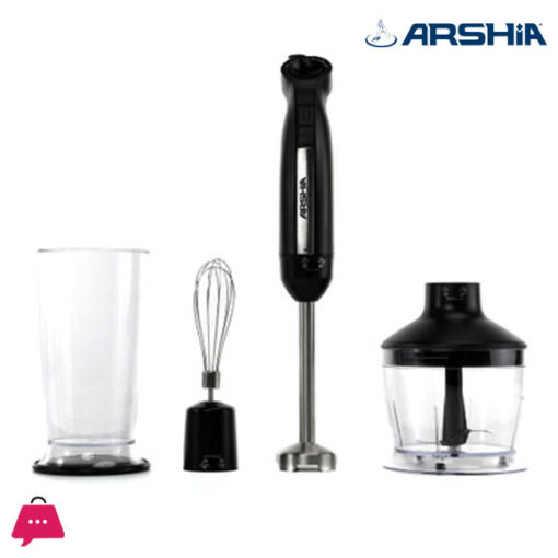 Arshia 3 in 1 Hand Blender Black - 2567