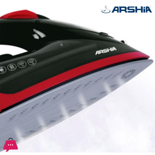 Arshia Compact Steam Iron Red - 1876