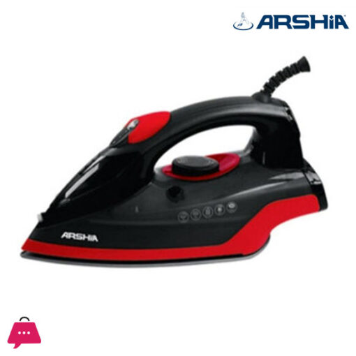 Arshia Compact Steam Iron Red - 1876