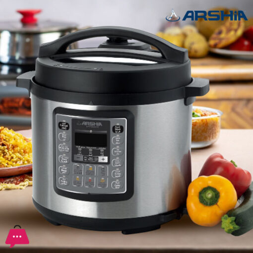 Arshia Digital Pressure Cooker with Double Pot 6L - 2597