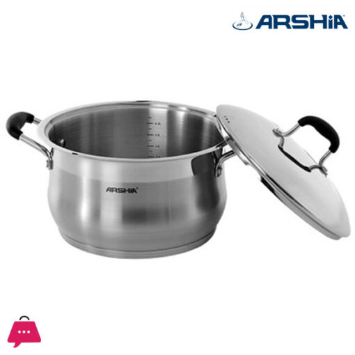 Arshia Stainless Steel Casserole 28CM - 732