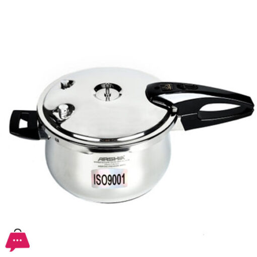 Arshia Stainless Steel Pressure Cooker With Aluminum Base 22cm - 344