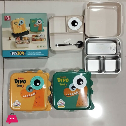 Dino Bento Lunch Box for Kids