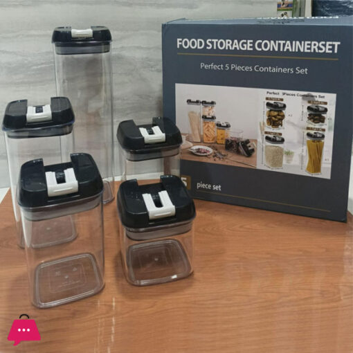 Food Storage Containers 5 piece set