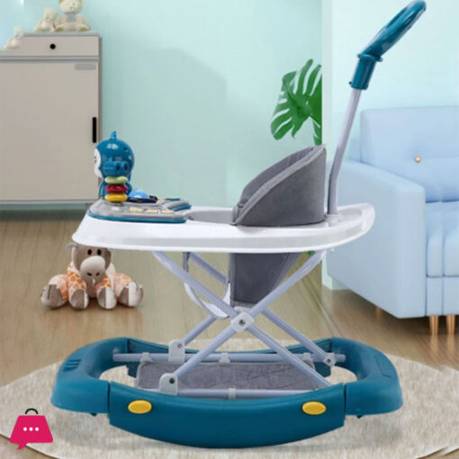 Monkey Baby Walkers Children's Walkers with Wheels are Suitable for Learning to Walk Music Balance to Prevent Falling