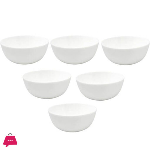 Opal Glass Marble Chatni Piyali Mini Bowl (Pack of 6)