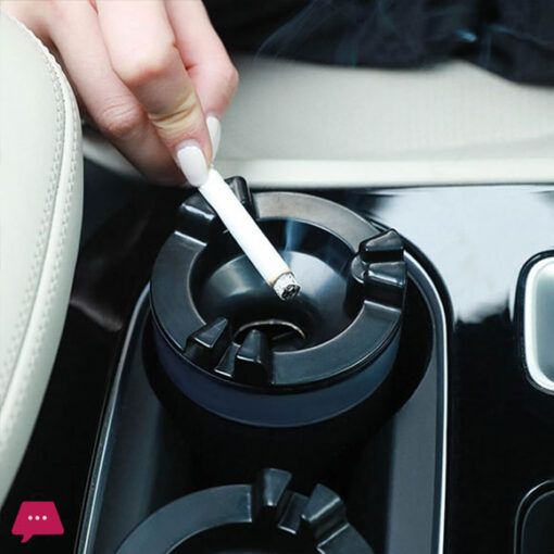 Portable Car Ashtray With Water Tank Smell Proof