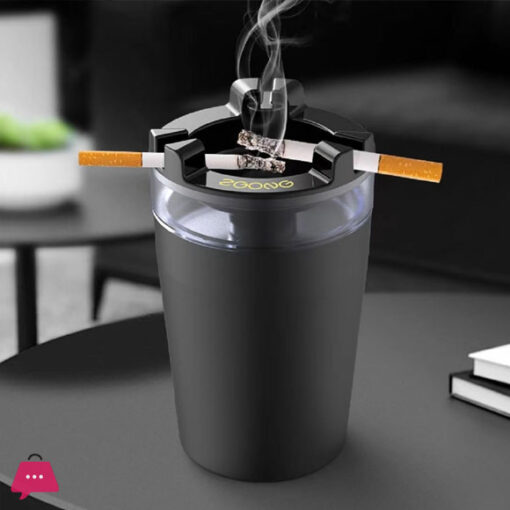 Portable Car Ashtray With Water Tank Smell Proof