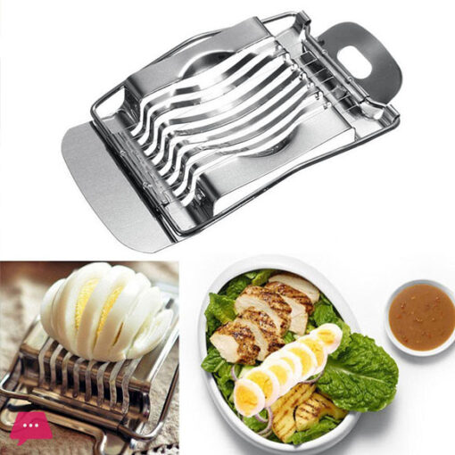 Stainless Steel Egg Slicer Boiled Egg Cutter