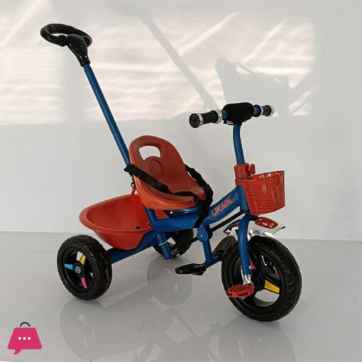 Tricycle Stroller 3 Wheel Pedal Bike 4 in 1 - Children Tricycle With Push Handle 3-5 years