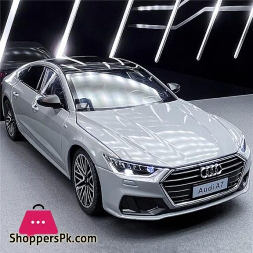 1:24 AUDI A7 Coupe Alloy Sports Car Model Diecasts Metal Vehicles Car Model Sound and Light Simulation Collection Kids Toy Gifts