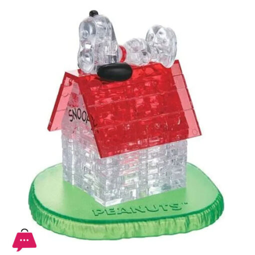 3D Crystal House Puzzle Playset For Kids