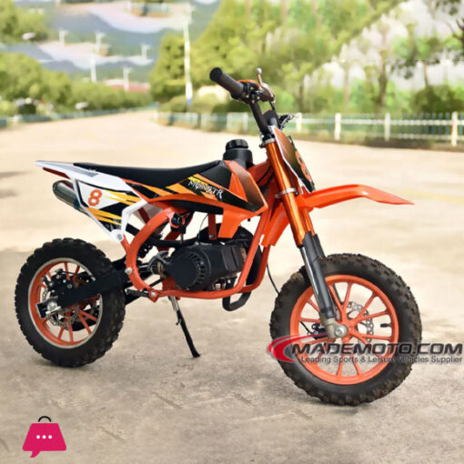 49cc Self Start Dirt Bike for 7 - 15 Years Kids  49cc