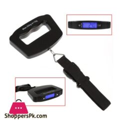 50kg10g Portable Electronic Luggage Scale LCD Display Travel Digital Luggage Scale Hanging Backlight Balance Weighing