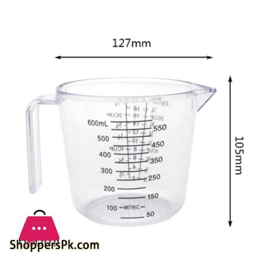 ALLGOOD150300600ml Handle Water Milk Egg Scale Measuring Cup Mug Measurement Tool molder cup