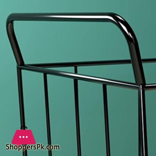 ALWAYSME Rolling Wire Laundry Cart