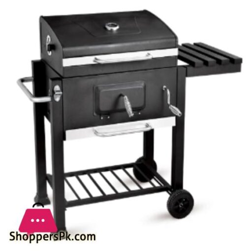 BBQ tools Outdoor large charcoal grill thickened with cover big square stove for more than 8 people