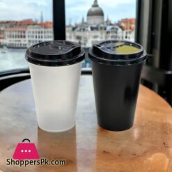 Coffee cups design Reusable plastic