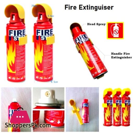 Fire Stop Spray 500 ml Portable firee Extinguisher Can Stop firee Safety Foam Non Toxic Environmentally Safe Ozone Friendly Formula Easy To Operate And Enjoys High firee Fighting Efficiency And Long Term Storage