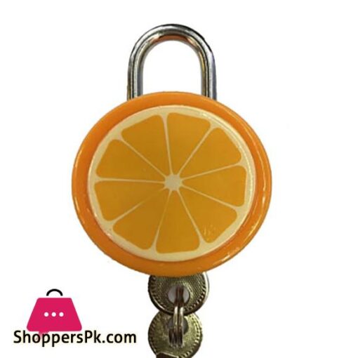 Fruit Type Lock Trunk Children's Suitcase Piggy Bank Drawer Latches Bag Box Room Door Anti-theft Security Child Backpack Padlock