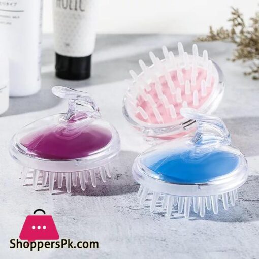 Hair Wash Brush Hair scalp Massage Brush Head Anti Dandruff Haircare Massager Someday Silicone Comb Brush scalp Massager Bath and Shampoo